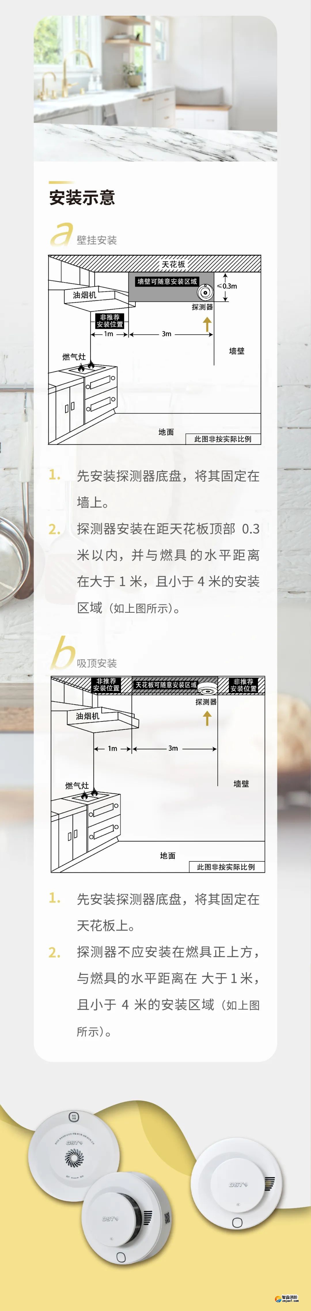 江苏海湾JT-230-AG-NB-CN家用可燃气体探测器参数特点